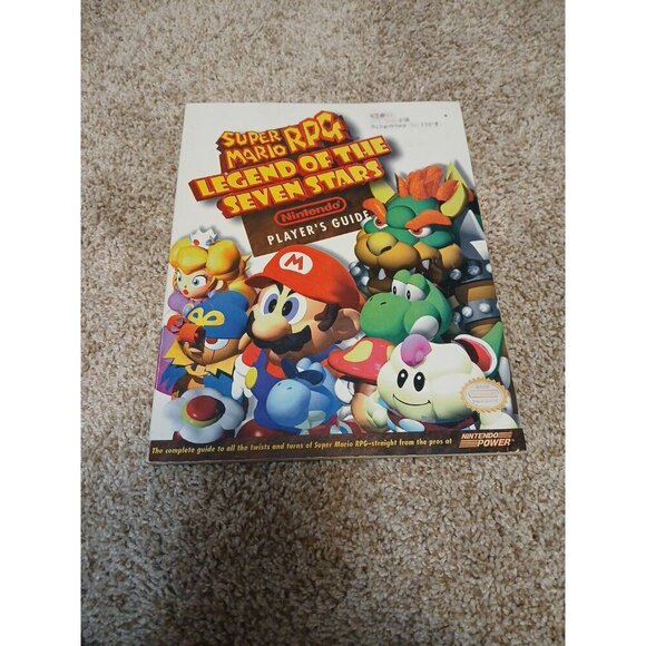 Super Mario RPG Legend Of The Seven Stars Nintendo Players Guide - Picture 1 of 4